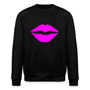 lips 46339 - Stanley/Stella Unisex Bio-Sweatshirt ROLLER - Schwarz - Vorne - Nik (191cm)