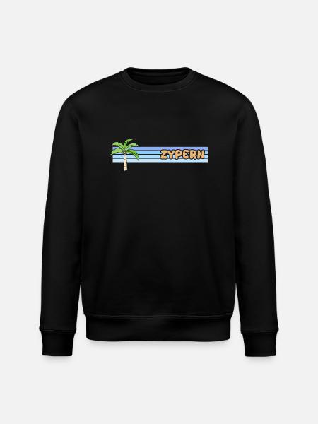 Holidays Cyprus - Stanley/Stella ROLLER Unisex Organic Sweatshirt - black