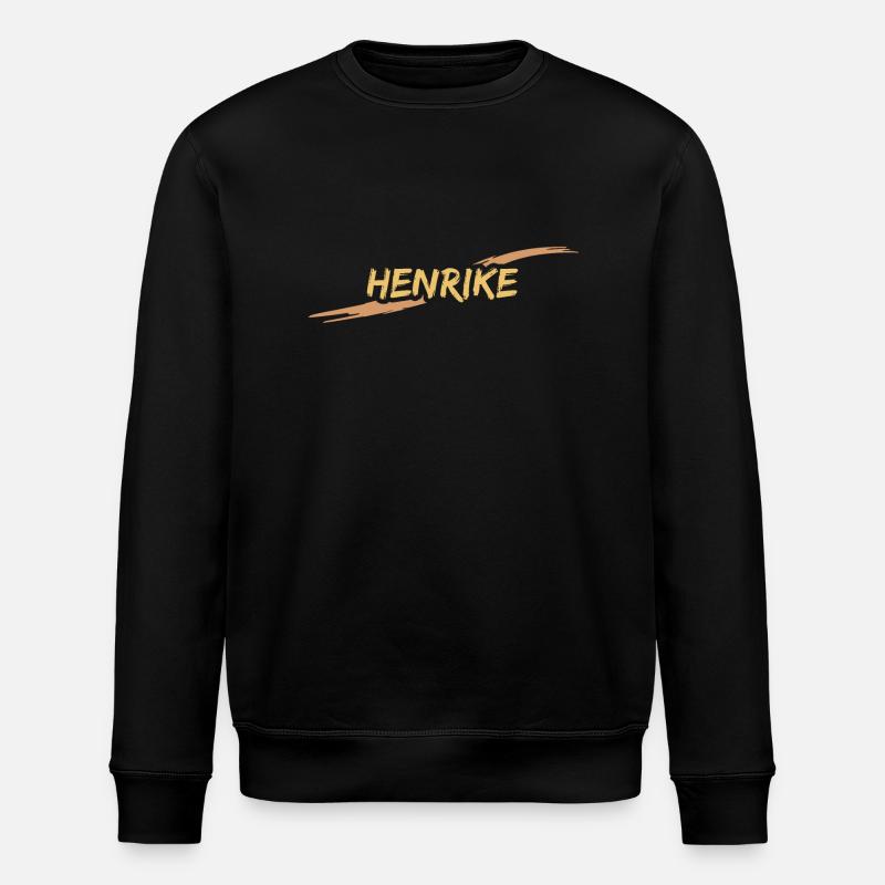 Henrike - Stanley/Stella Unisex Bio-Sweatshirt ROLLER - Schwarz