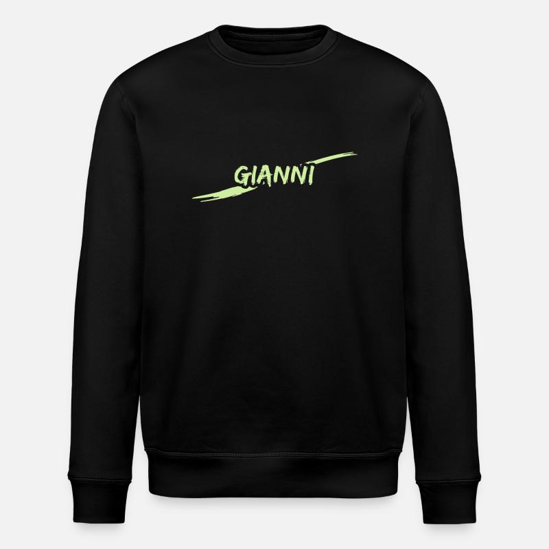 Gianni as Gianni - Stanley/Stella ROLLER Unisex Organic Sweatshirt - black