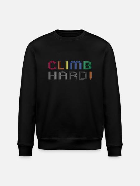 Climbing Bouldering Climbing Climbing Garden - Stanley/Stella ROLLER Unisex Organic Sweatshirt - black
