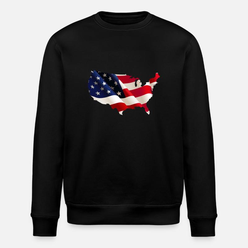 États-Unis - Sweat bio ROLLER Stanley/Stella Unisexe - noir
