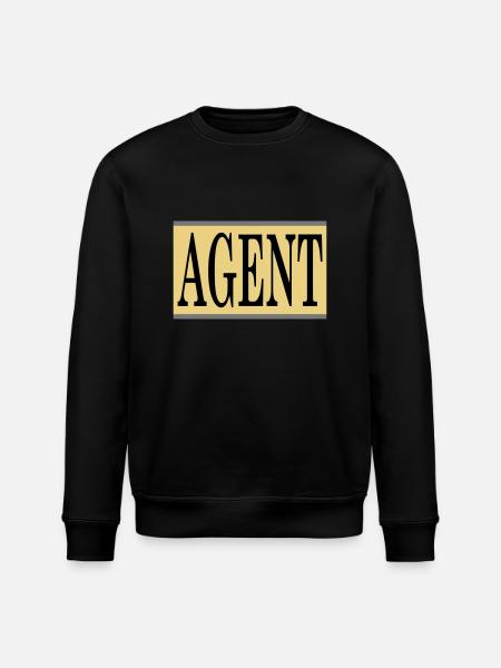 agent - Stanley/Stella ROLLER Unisex Organic Sweatshirt - black