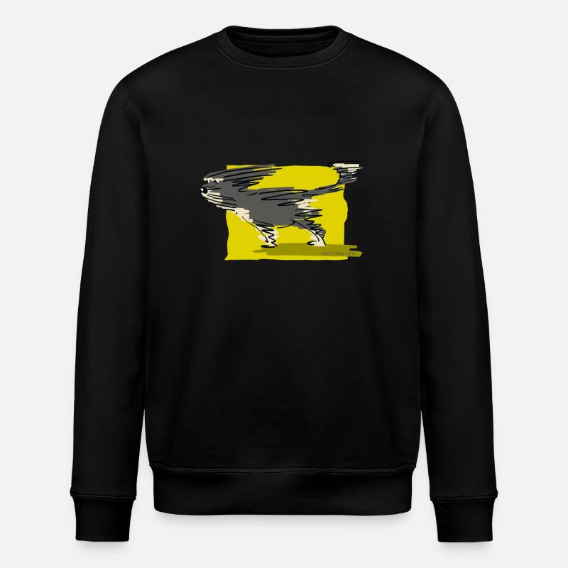Gegenwind - Stanley/Stella Unisex Bio-Sweatshirt ROLLER - Schwarz