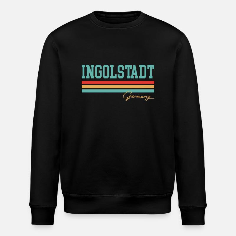 Ingolstadt Bayern - Stanley/Stella Unisex Bio-Sweatshirt ROLLER - Schwarz