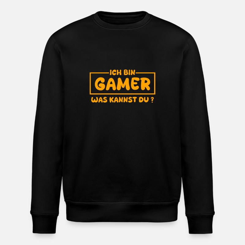 Cadeau pour les gamers - Sweat bio ROLLER Stanley/Stella Unisexe - noir