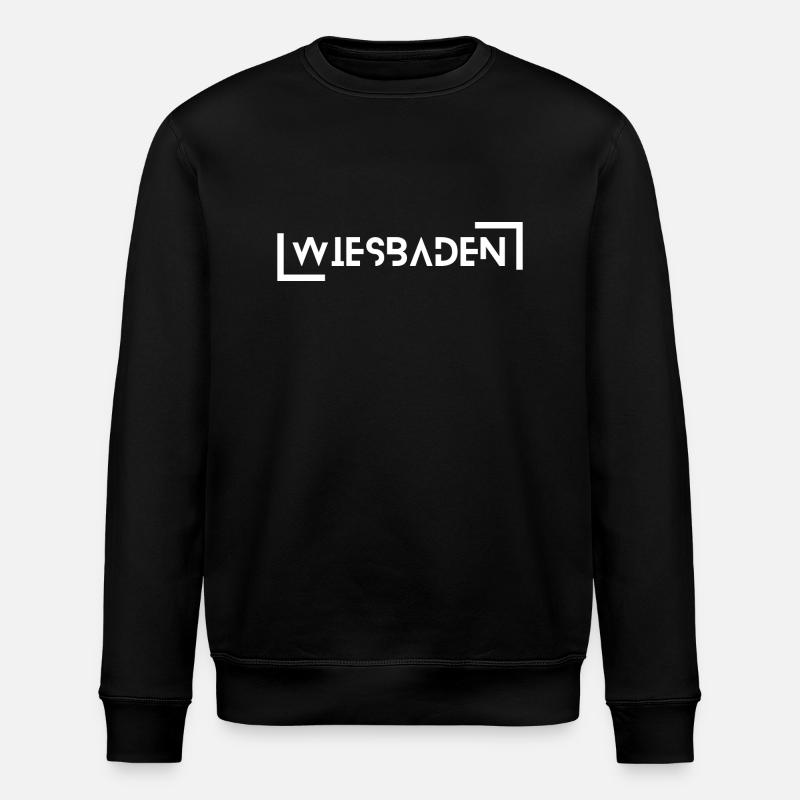 Wiesbaden - Stanley/Stella Unisex Bio-Sweatshirt ROLLER - Schwarz