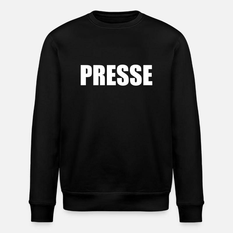 Presse - Sweat bio ROLLER Stanley/Stella Unisexe - noir