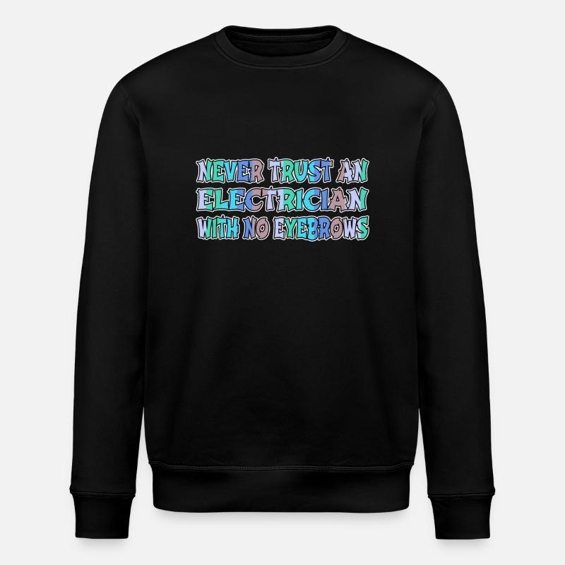 Cadeau d’électricien d’électricien d’électricien - Sweat bio ROLLER Stanley/Stella Unisexe - noir