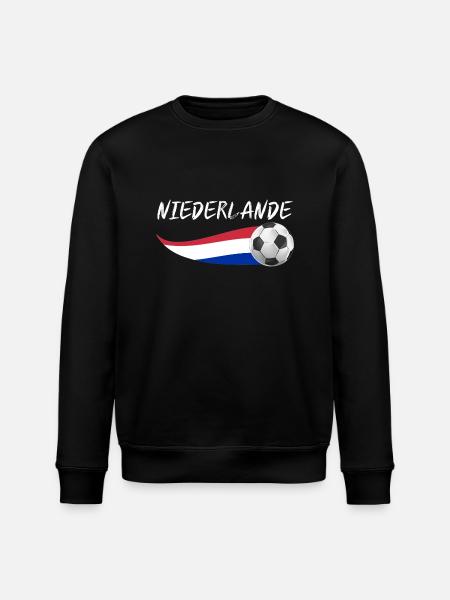 Pays-Bas Pays-Bas - Sweat bio ROLLER Stanley/Stella Unisexe - noir