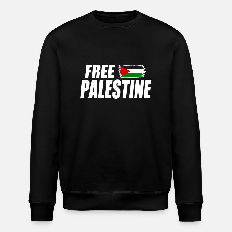 Free palestine - Sweat bio ROLLER Stanley/Stella Unisexe - noir