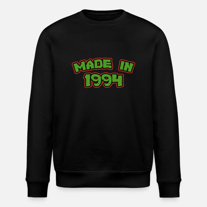 Baujahr 1994 - Stanley/Stella Unisex Bio-Sweatshirt ROLLER - Schwarz