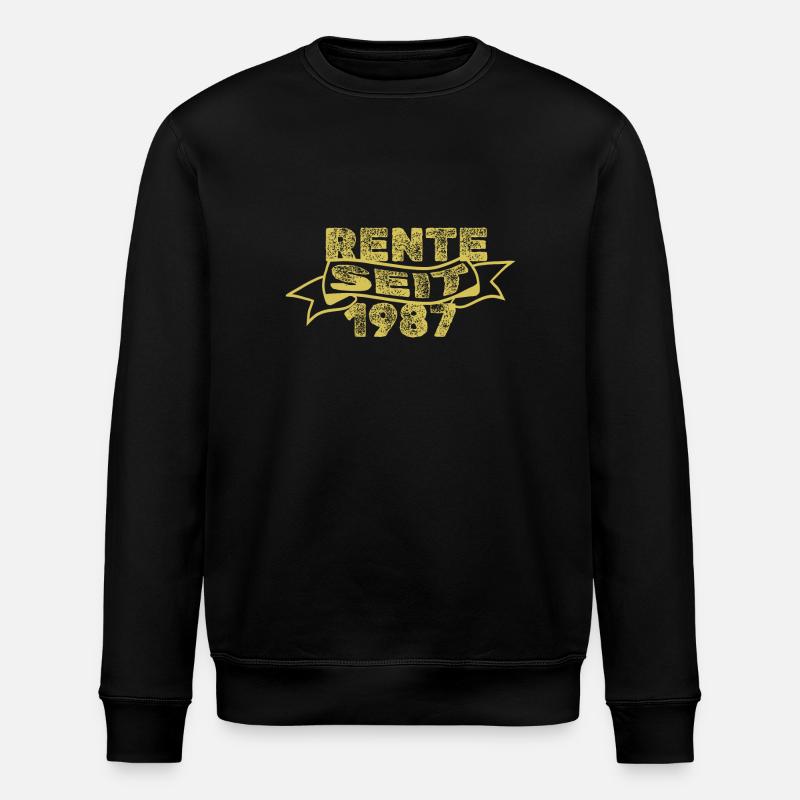 1987 - Stanley/Stella Unisex Bio-Sweatshirt ROLLER - Schwarz