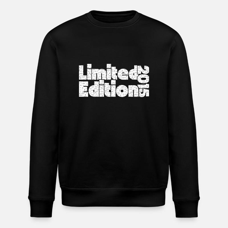 Limitierte Auflage 2015 - Stanley/Stella Unisex Bio-Sweatshirt ROLLER - Schwarz