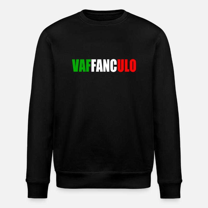 Vaffanculo - Stanley/Stella Unisex Bio-Sweatshirt ROLLER - Schwarz