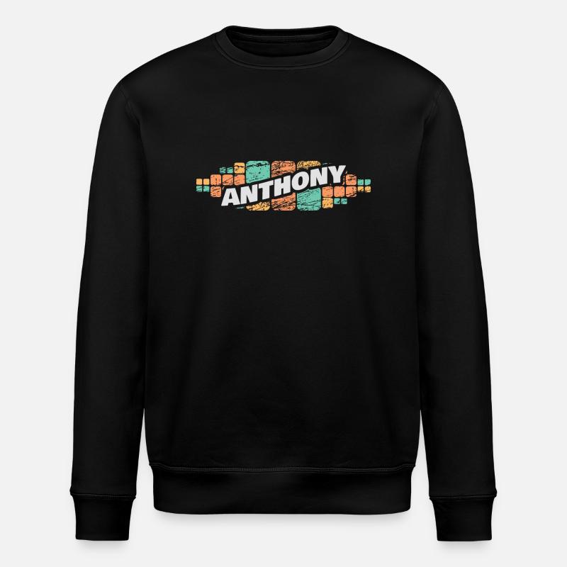 Anthony Anthony - Stanley/Stella ROLLER Unisex Organic Sweatshirt - black
