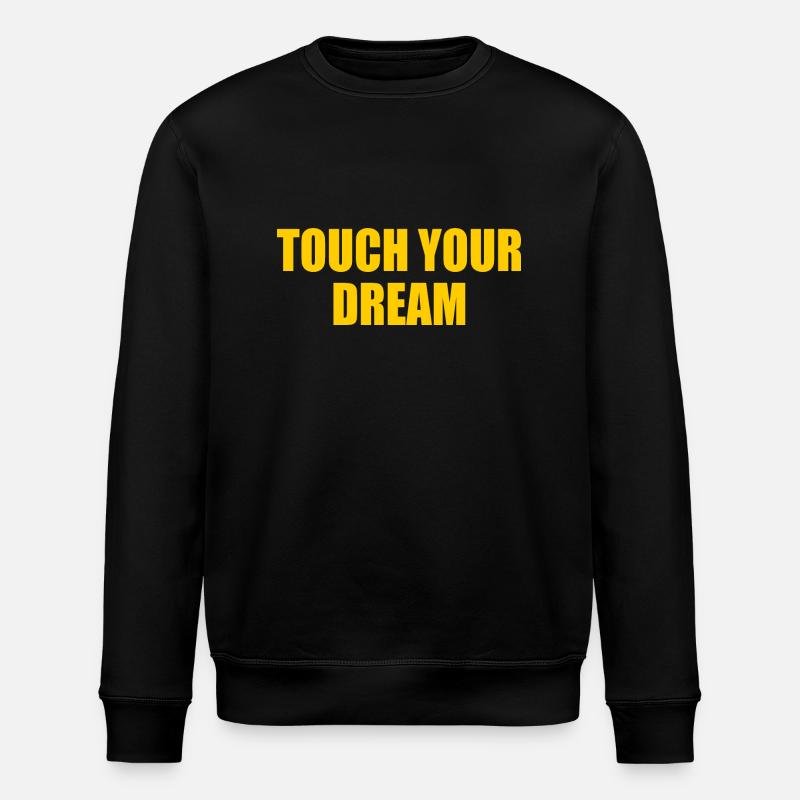 touch your dream - Sweat bio ROLLER Stanley/Stella Unisexe - noir