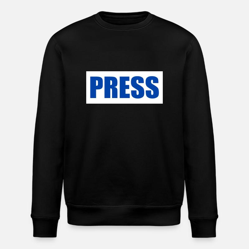 Press - Stanley/Stella ROLLER Unisex Organic Sweatshirt - black