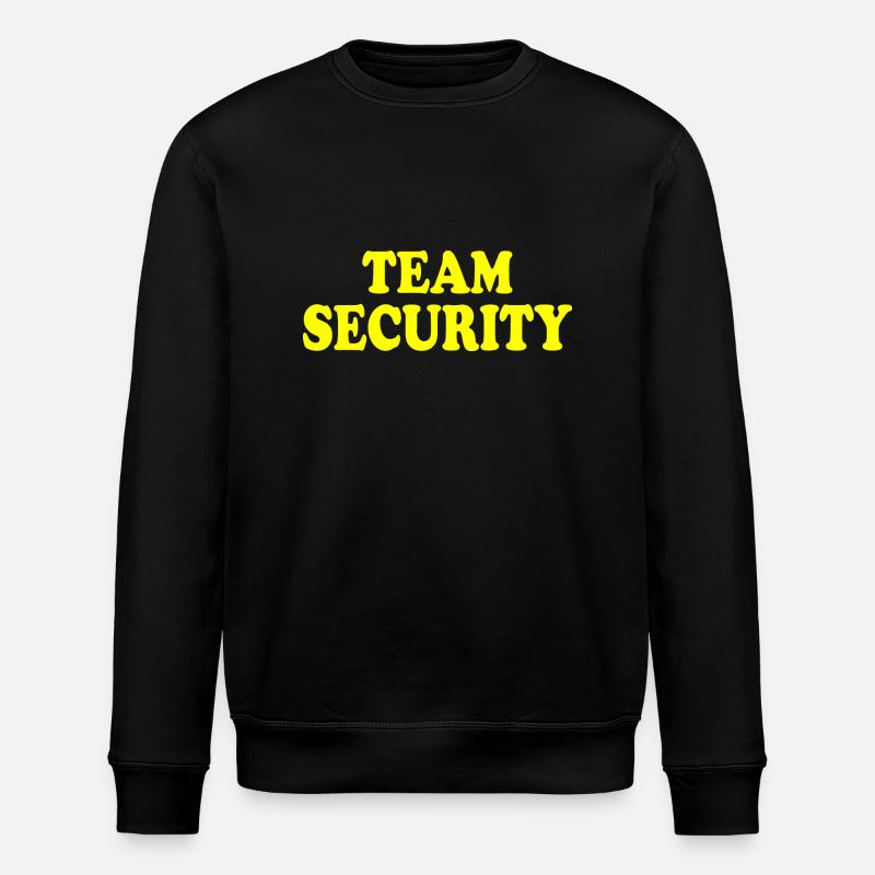 Team security - Sweat bio ROLLER Stanley/Stella Unisexe - noir