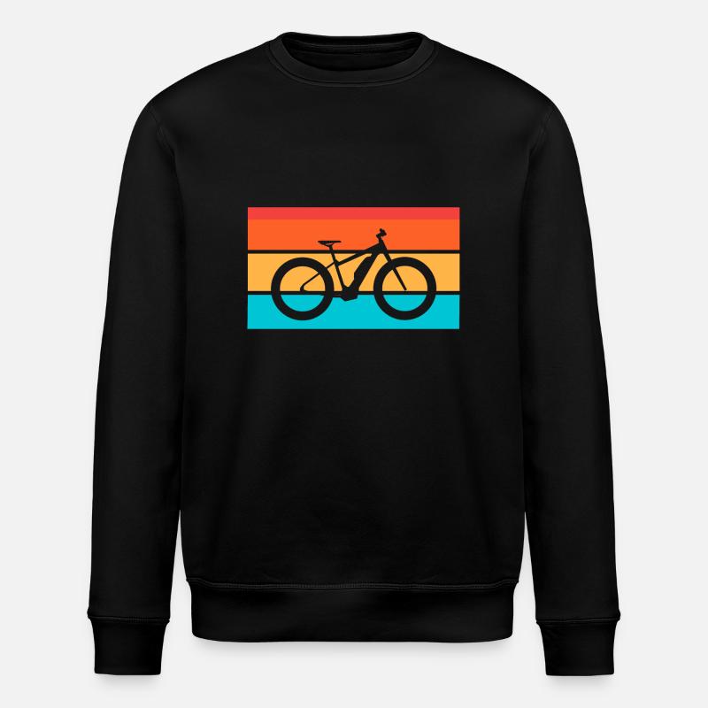 Ambiance vélo - Sweat bio ROLLER Stanley/Stella Unisexe - noir
