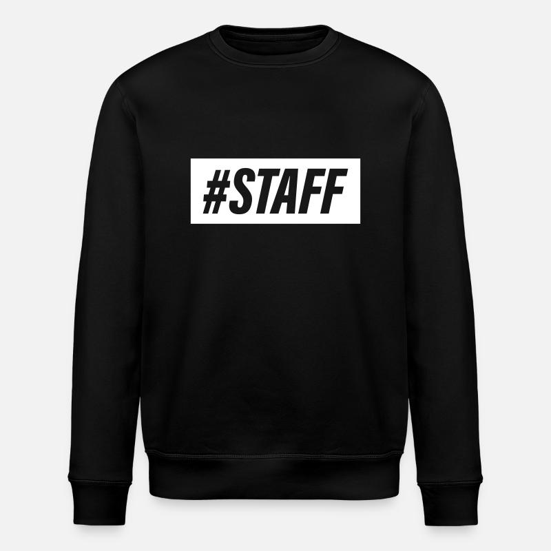 Staff Member - Stanley/Stella ROLLER Unisex Organic Sweatshirt - black
