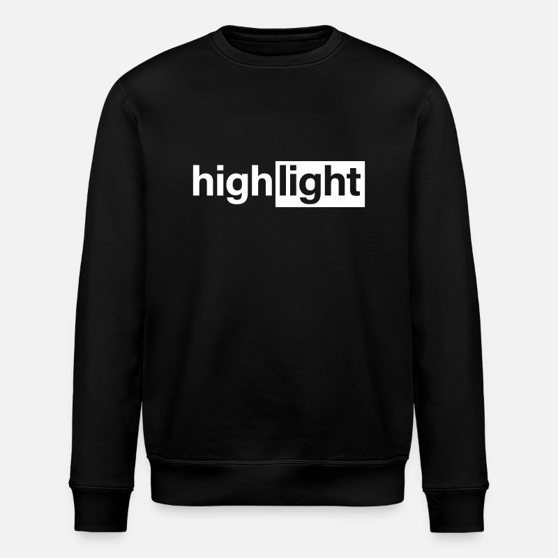 highlight - Stanley/Stella ROLLER Unisex Organic Sweatshirt - black