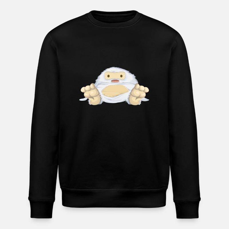 Yeti - Stanley/Stella Unisex Bio-Sweatshirt ROLLER - Schwarz