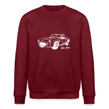 Cobra - ultimate Sportscar - Stanley/Stella ROLLER Unisex Organic Sweatshirt - burgundy - Front - Nik (191cm)
