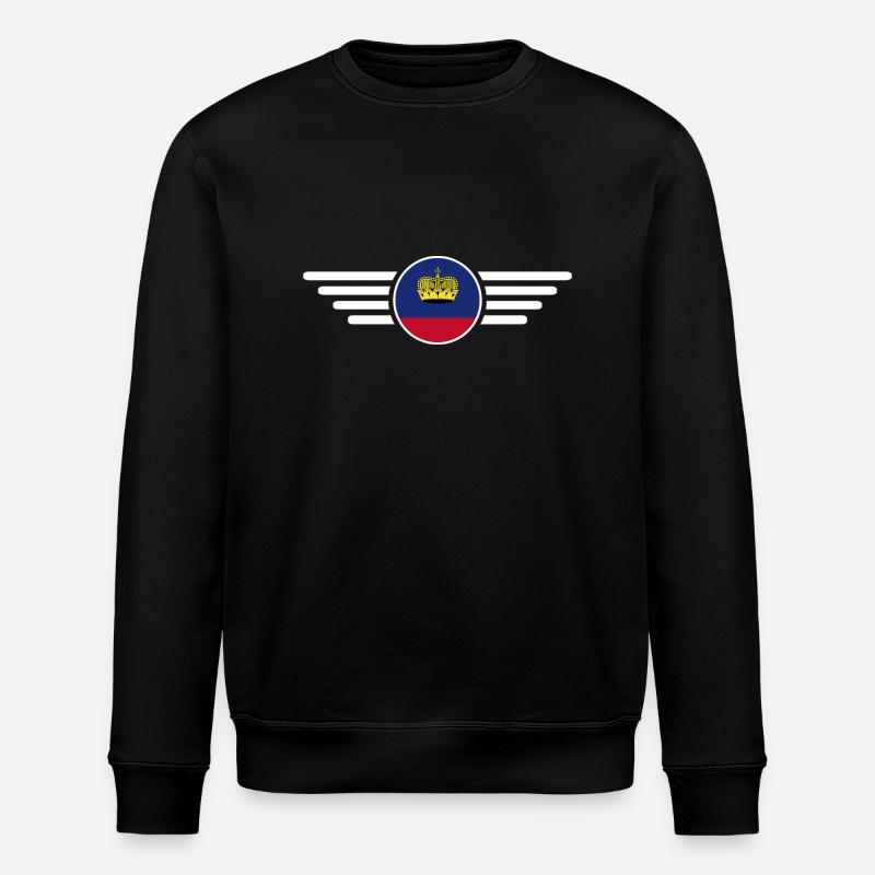 Liechtenstein Style Design T-Shirt - Sweat bio ROLLER Stanley/Stella Unisexe - noir