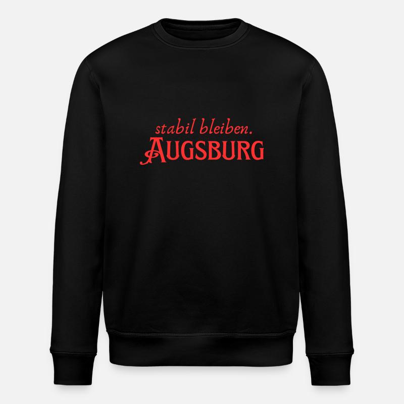 Augsbourg reste stable - Sweat bio ROLLER Stanley/Stella Unisexe - noir