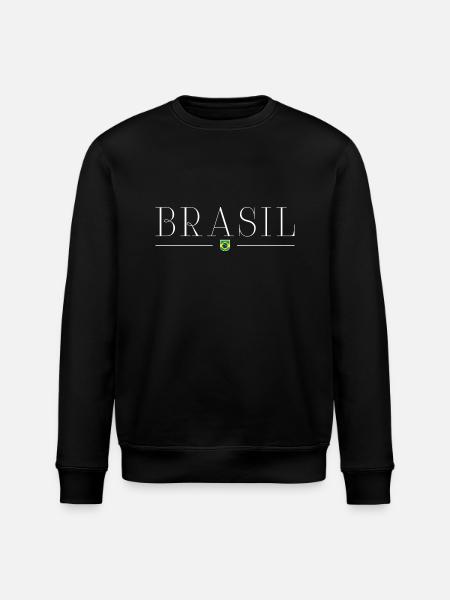 J’adore le Brésil - Sweat bio ROLLER Stanley/Stella Unisexe - noir