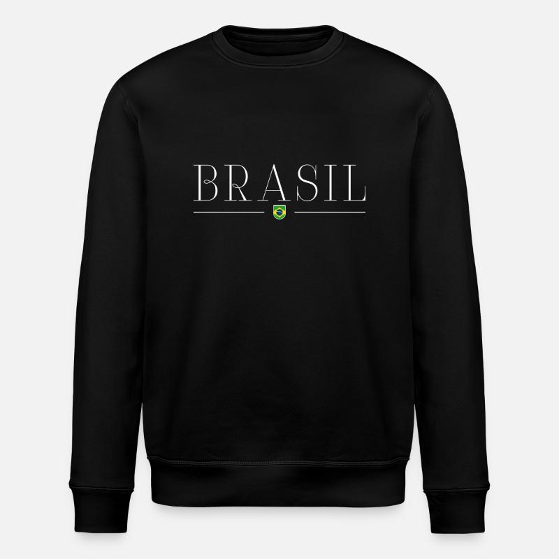 J’adore le Brésil - Sweat bio ROLLER Stanley/Stella Unisexe - noir