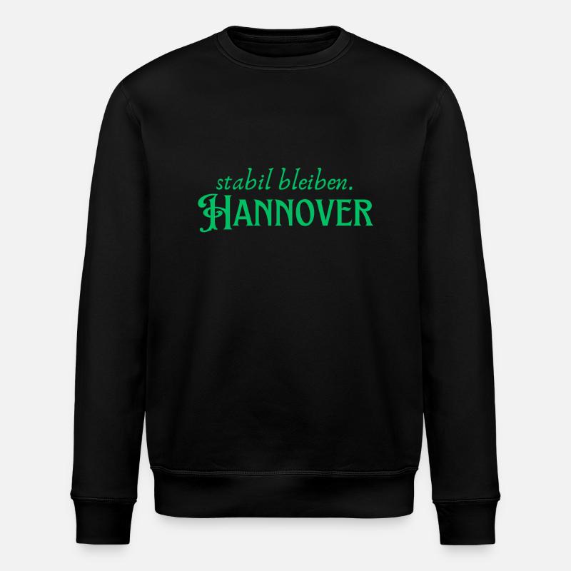 Stabil bleiben Hannover - Stanley/Stella Unisex Bio-Sweatshirt ROLLER - Schwarz