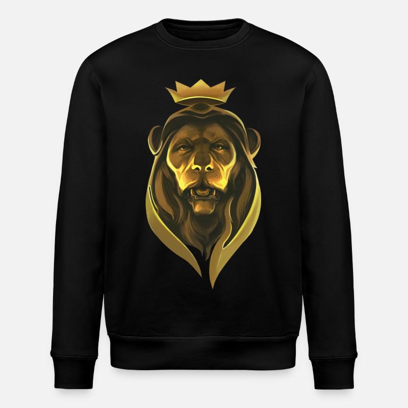 Lion King - Stanley/Stella ROLLER Unisex Organic Sweatshirt - black