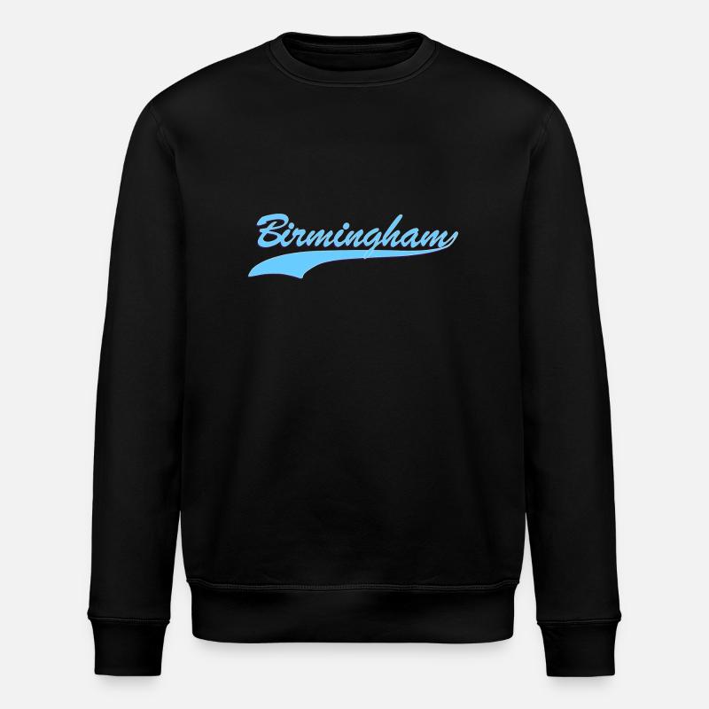 Birmingham - Stanley/Stella ROLLER Unisex Organic Sweatshirt - black