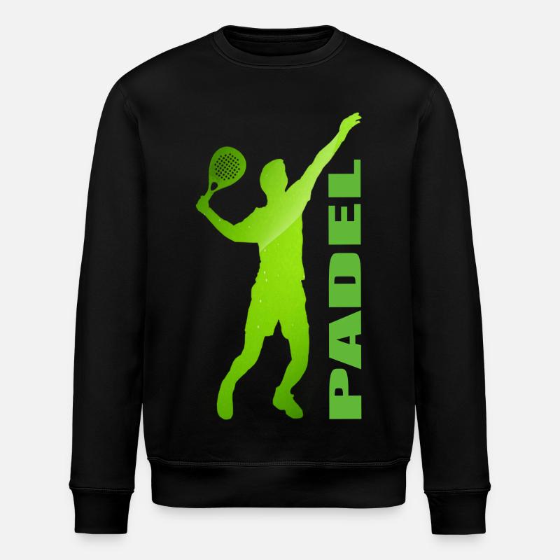 Padel - Stanley/Stella ROLLER Unisex Organic Sweatshirt - black