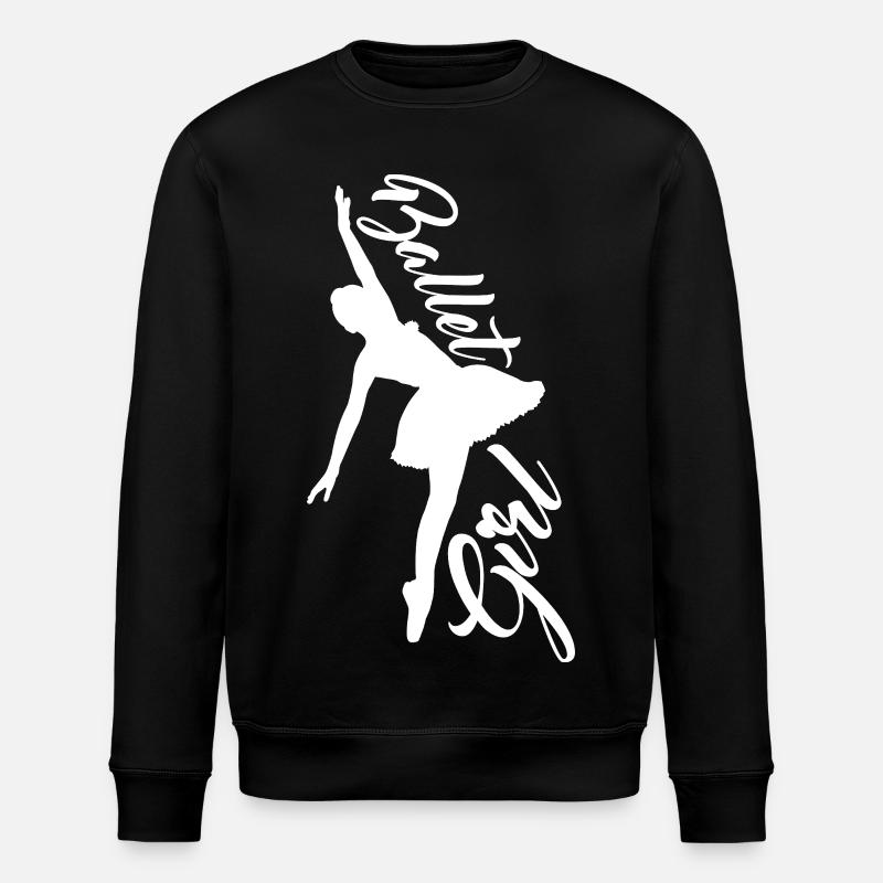 Ballettmädchen - Stanley/Stella Unisex Bio-Sweatshirt ROLLER - Schwarz