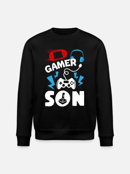 Gamer Son - Stanley/Stella ROLLER Unisex Organic Sweatshirt - black
