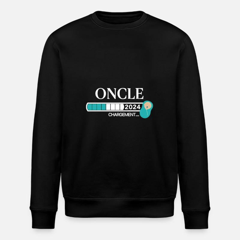 Oncle 2024 Chargement... - Stanley/Stella ROLLER Unisex Organic Sweatshirt - black