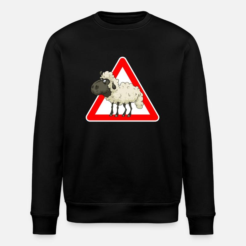 mouton - Sweat bio ROLLER Stanley/Stella Unisexe - noir