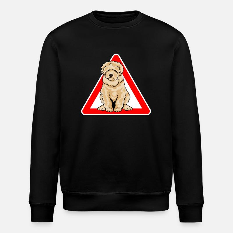 Labradoodle Goldendoodle Doodle Dog - Stanley/Stella ROLLER Unisex Organic Sweatshirt - black