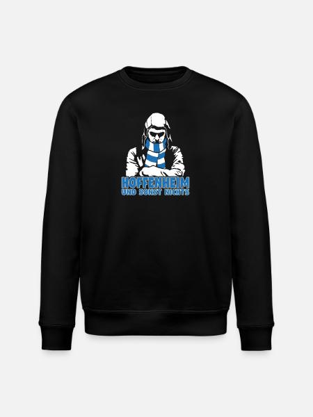 Hoffenheim und sonst nichts - Stanley/Stella Unisex Bio-Sweatshirt ROLLER - Schwarz