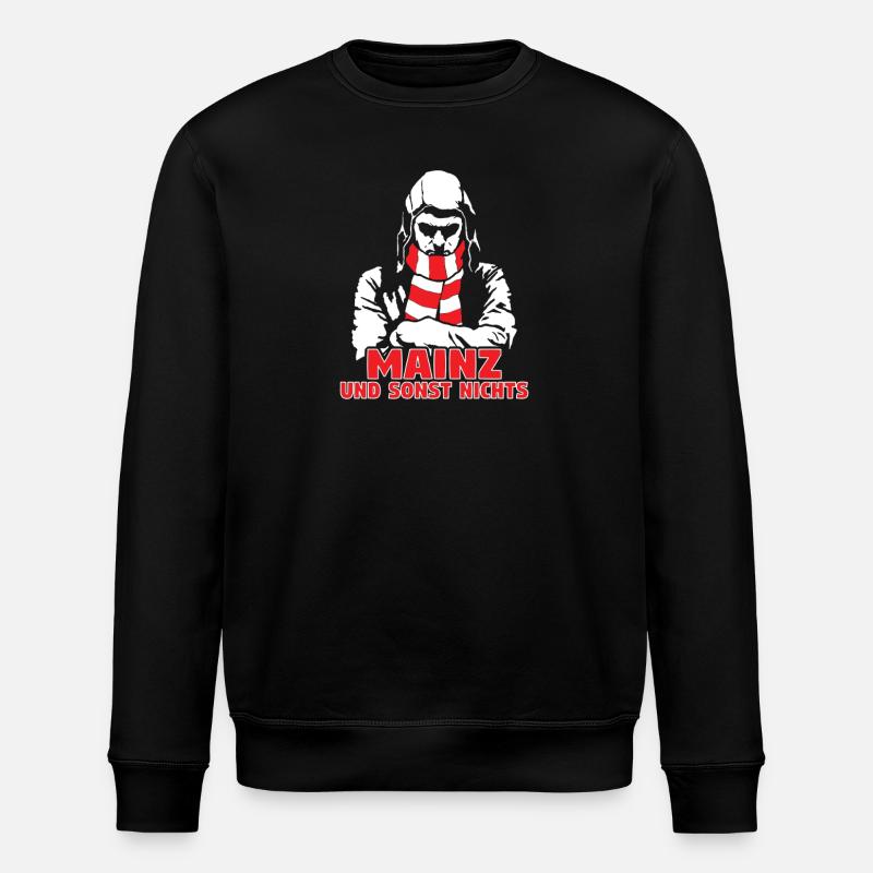 Mainz und sonst nichts - Stanley/Stella Unisex Bio-Sweatshirt ROLLER - Schwarz