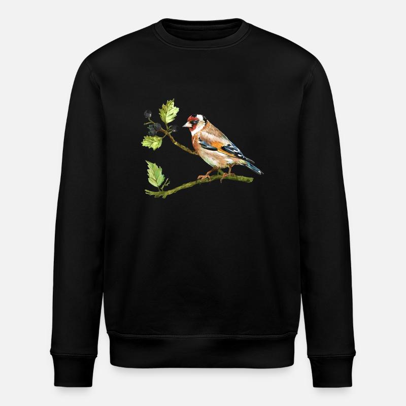 Stieglitz - Stanley/Stella Unisex Bio-Sweatshirt ROLLER - Schwarz