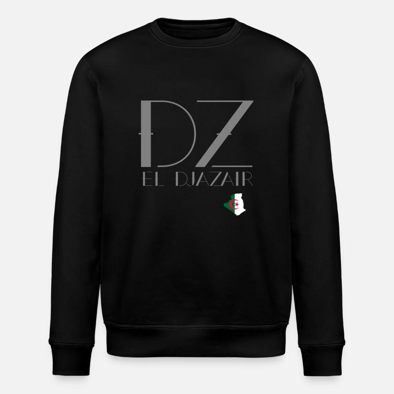 DZ gris - Sweat bio ROLLER Stanley/Stella Unisexe - noir