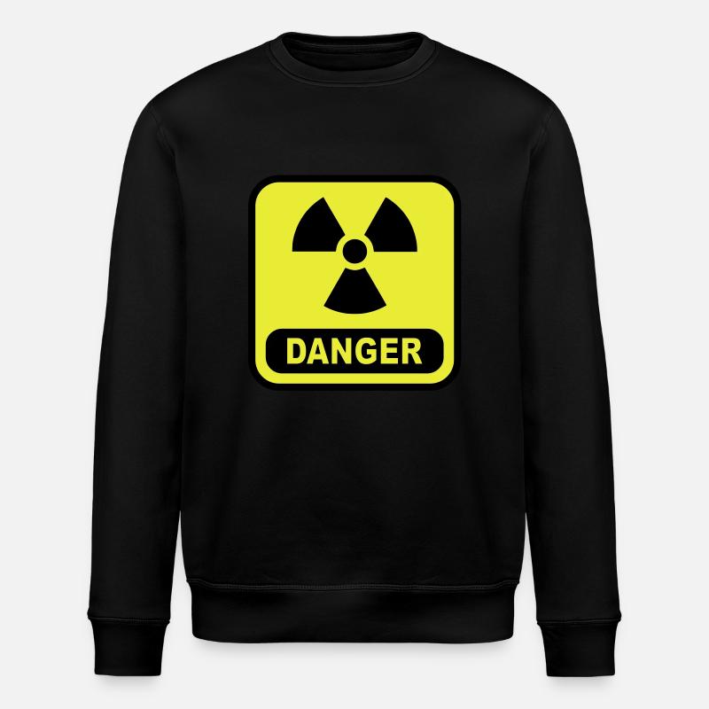 Danger Atom - Stanley/Stella Unisex Bio-Sweatshirt ROLLER - Schwarz