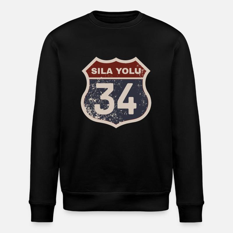 Istanbul - Stanley/Stella Unisex Bio-Sweatshirt ROLLER - Schwarz
