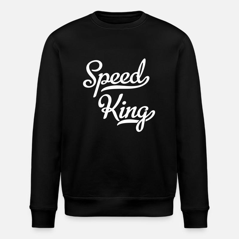Speed King - Stanley/Stella Unisex Bio-Sweatshirt ROLLER - Schwarz