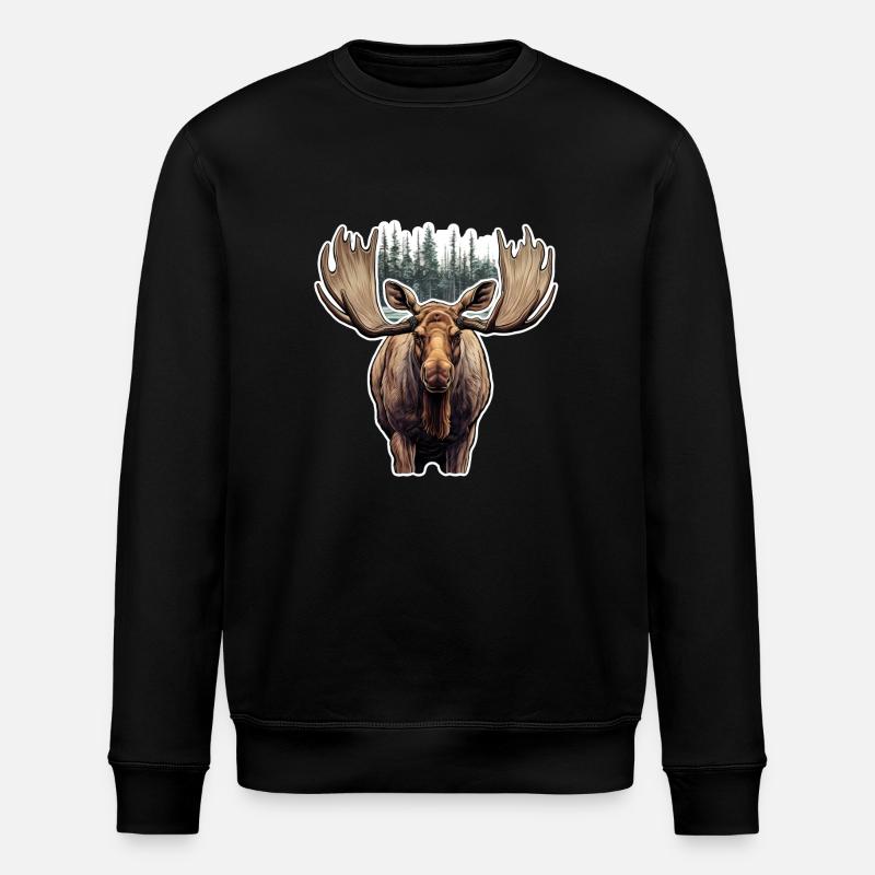 Élan - Sweat bio ROLLER Stanley/Stella Unisexe - noir