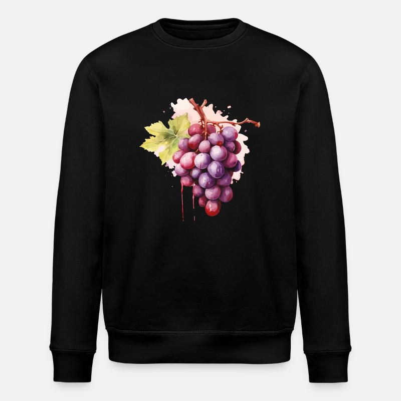 Raisins - Sweat bio ROLLER Stanley/Stella Unisexe - noir